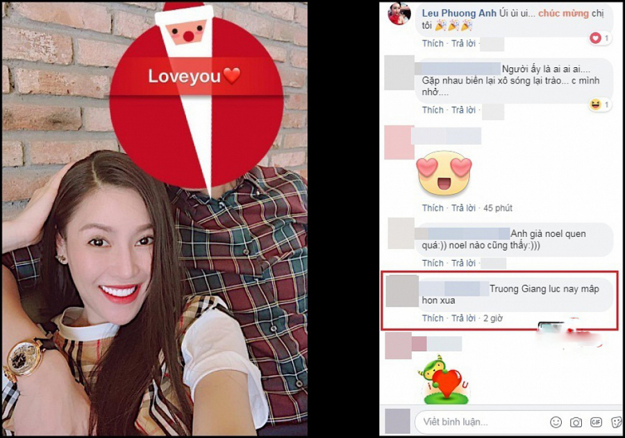 Dân mạng gây sốc khi bình luận: “Trường Giang lúc này mập hơn xưa”.    