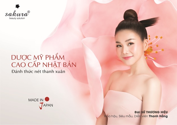 Thanh Hằng chính thức trở thành đại sứ thương hiệu Sakura tại Việt Nam từ 03/2019