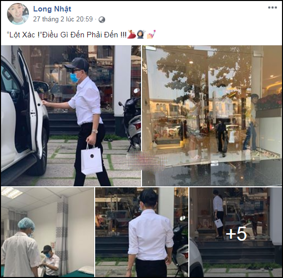Long Nhật đi tới một bệnh viện.    