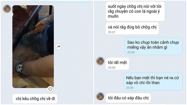 Những dòng tin nhắn khiêu khích của cô bồ khiến chị em dậy sóng    