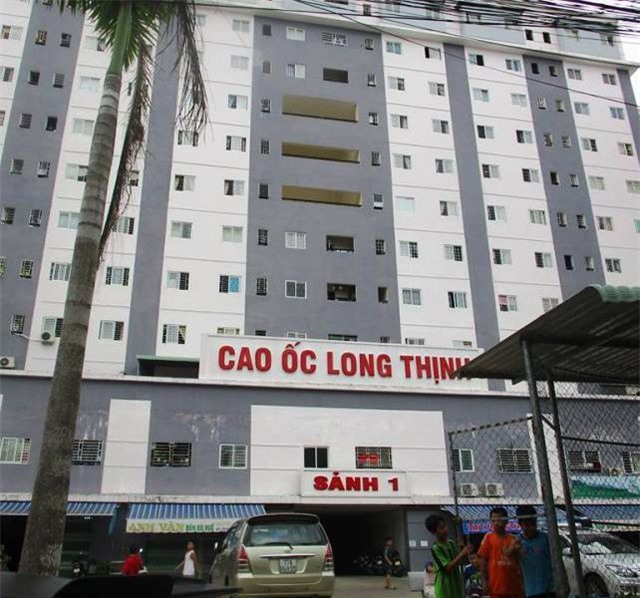 Chung cư xảy ra vụ việc.