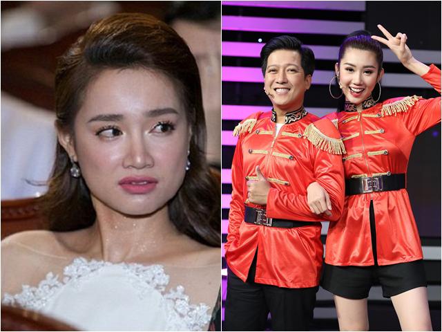 Trường Giang cũng chiều lòng người đẹp và hỏi cô thích gì. Nhìn cảnh Trường Giang tay trong tay người đẹp và nũng nịu lại, liệu Nhã Phương có ghen?    