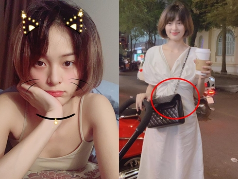 Hạ Vi vừa được khen xinh đẹp rạng rỡ dù tăng cân nhẹ.    