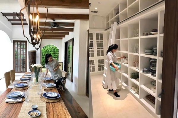 ... Heart Evangelista còn là một người phụ nữ đảm đang.    