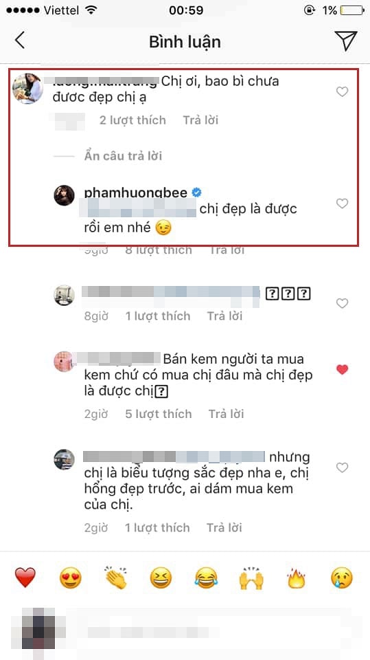 Bị chê bao bì sản phẩm chưa đẹp, Phạm Hương lên tiếng: 