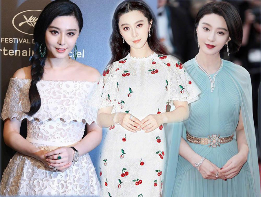 Khi diện váy tay cánh tiên, tay cape cô trở nên duyên dáng và nhẹ nhàng hơn rất nhiều.    