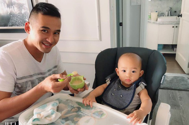 Lương Thế Thành ở nhà là một ông bố bỉm sữa tuyệt vời
