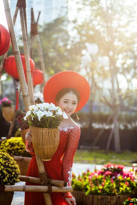 Vẻ đẹp mặn mà của chị Ngọc Mai