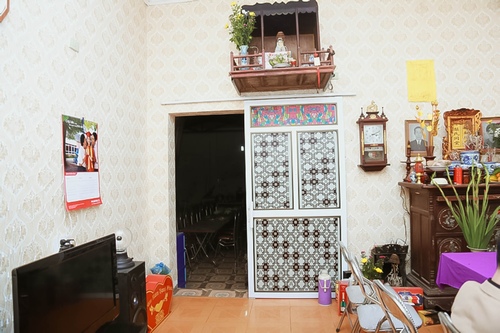 Sau lễ cưới, Hiệp Gà sẽ đón Diệu Thúy về sống tại căn phòng này để được gần bố mẹ và tiện chăm sóc con gái riêng - cô bé Hân Huyền.    