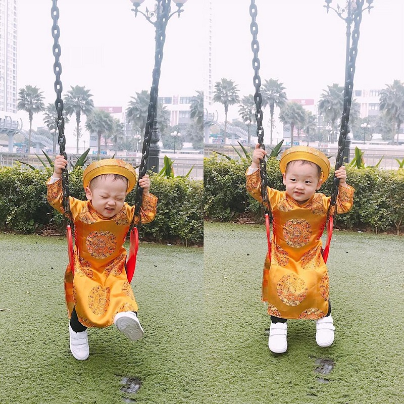 Nhìn nụ cười hạnh phúc của Khoai Tây, những người yêu mến hotgirt 9X cũng cảm thấy mừng cho cô và luôn để lại những bình luận động viên tinh thần cho bà mẹ đơn thân.    