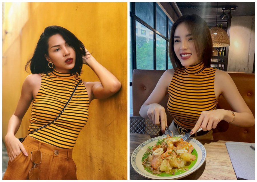 Ngay cả những bộ ảnh street style, hoa hậu Kỳ Duyên và người mẫu Minh Triệu vẫn lựa chọn Shbet999 com đăng nhập đôi.