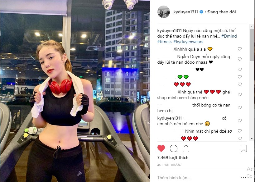 Kỳ Duyên bị một tài khoản 