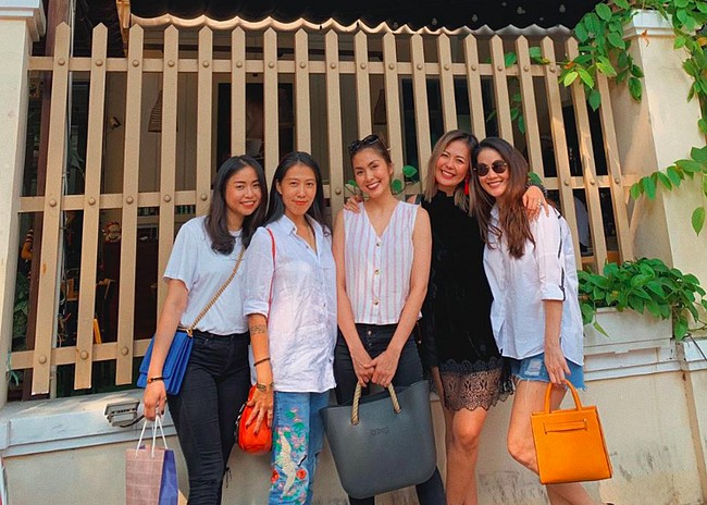 Hội bạn thân Tăng Thanh Hà đã có nhiều năm thân thiết, gắn bó.