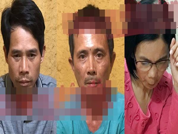 3 đối tượng vừa bị khởi tố, bắt tạm giam.