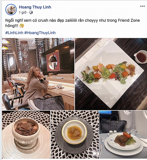 Hoàng Thuỳ Linh tìm “crush” công khai ngay khi Vĩnh Thuỵ đăng hình bên người mới.