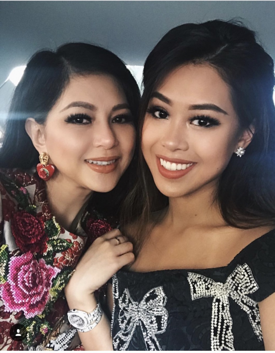 Thảo Tiên thừa hưởng nhiều nét đẹp từ mẹ.