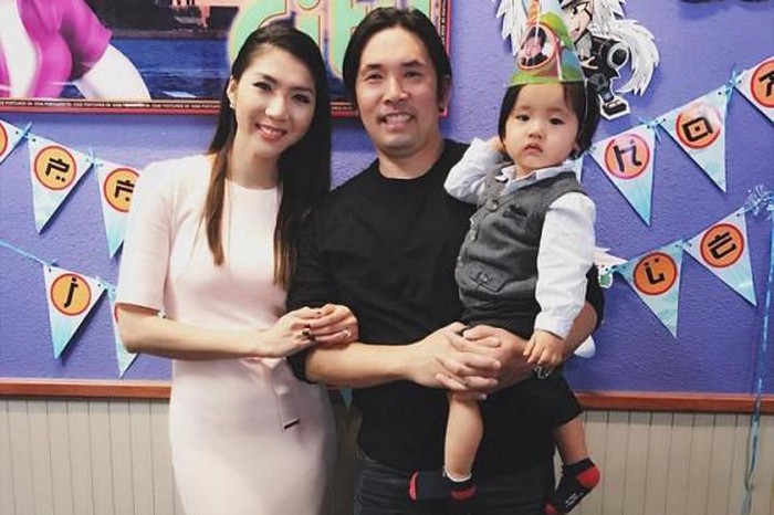 Ngọc Quyên và ông xã ngày còn mặn nồng