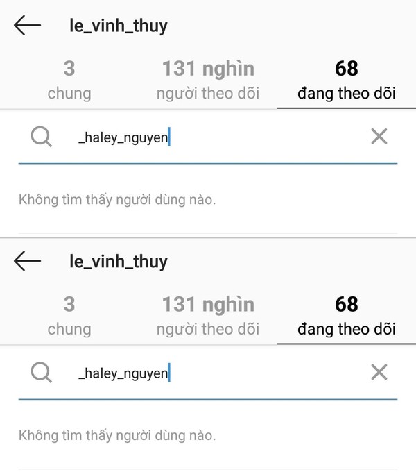 Chủ nhân tài khoản Instagram _haley_nguyen đã khóa trang cá nhân.    