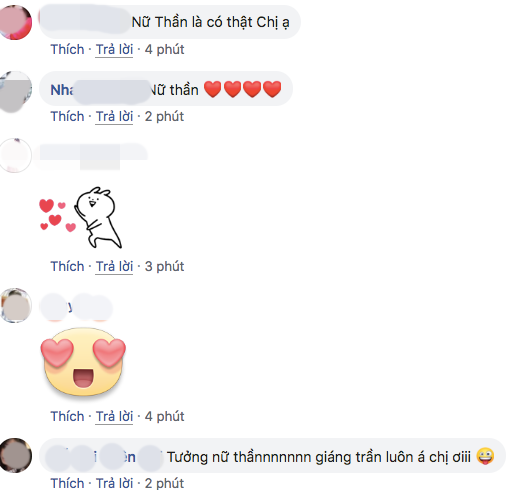 Hà Hồ nhận được nhiều lời khen từ người hâm mộ.