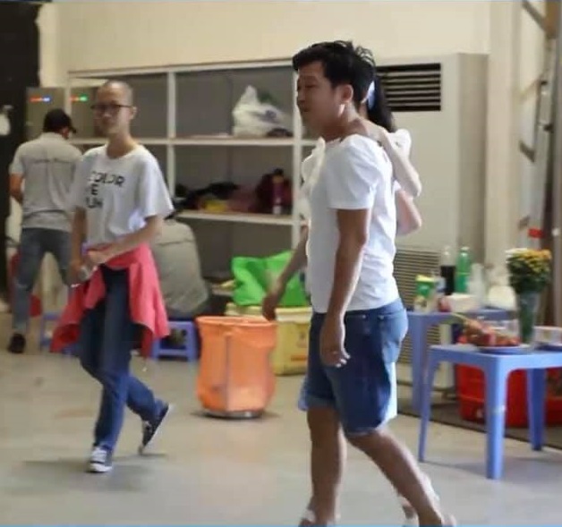 Những khoảnh khắc đáng yêu của vợ chồng Trường Giang - Nhã Phương.     