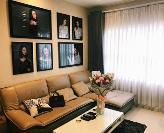 Một góc căn hộ khi còn độc thân của Đàm Thu Trang