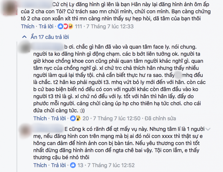 Trước kia, khi Mạc Hồng Quân và Ly Kute chọn cách im lặng trước thị phi thì Kỳ Hân lại 