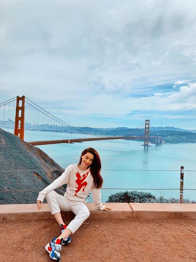 Cặp đôi có chuyến đi thăm thú cảnh quan thành phố San Francisco và lưu giữ nhiều hình ảnh đẹp.    
