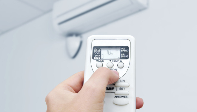 Để điều hòa ở mức nhiệt độ hợp lý