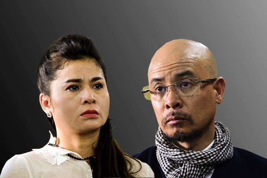 Ông Đặng Lê Nguyên Vũ và bà Lê Hoàng Diệp Thảo.