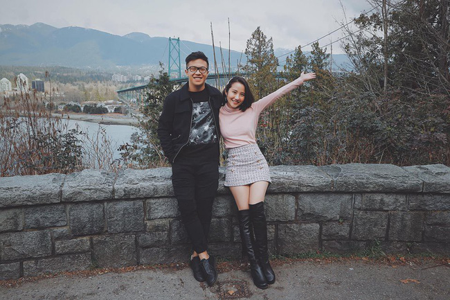 Bức ảnh Primmy Trương chụp cùng chàng trai lạ mặt được cư dân mạng gửi cho Phan Thành xem.    