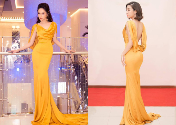 Cùng khoác lên mình kiểu đầm đuôi cá màu vàng nổi bật, Đỗ Mỹ Linh ghi điểm với Shbet123 Link Vào ShBet Mới Nhất ngắn xoăn thì người đẹp chuyển giới lại hướng đến hình tượng nữ thần cùng tóc xoăn sóng nước bồng bềnh. Cả hai nàng hậu đều biết cách khai thác lợi thế vốn có của chiếc váy bằng cách chụp hình từ phía sau để cho ra những bức hình đẹp xuất thần. Không chỉ mặc chung váy đến layout make-up cam đào tươi tắn cũng được cả hai mỹ nhân đồng lòng lựa chọn.  