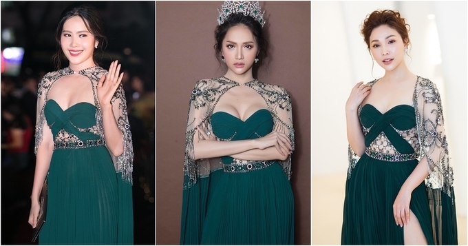 Trong một lần đụng hàng váy áo khác, Hương Giang chiếm thế thượng phong trước Nam Em và Quỳnh Thư. Trong khi Nam Em bị nghi ngờ mang bầu vì vóc dáng đẫy đà do tăng cân không kiểm soát thì Hương Giang hoàn toàn lấn át hai 