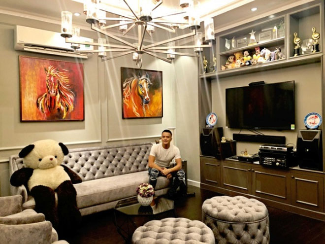 Nội thất phòng khách đẹp long lanh