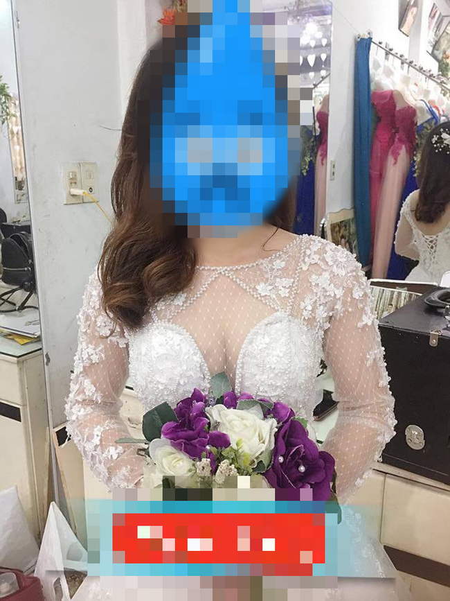 Cô dâu đáng thương trong câu chuyện.