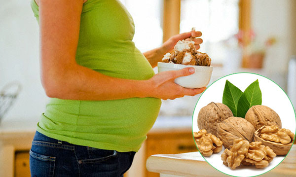 Hạt óc chó giàu Omega-3 tốt cho trí não của thai nhi