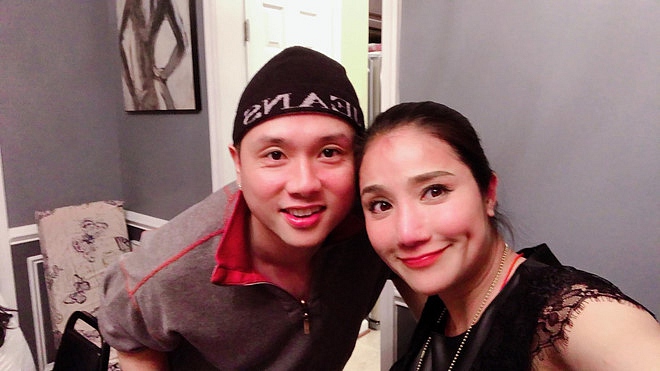 Cát Tường và Hàn Thái Tú từng có thời gian yêu nhau. 