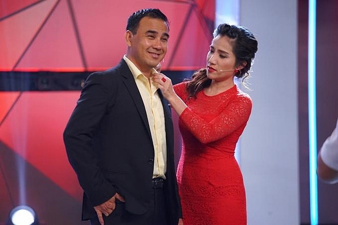 Cát Tường và Quyền Linh được yêu thích trong chương trình Bạn muốn hẹn hò.    