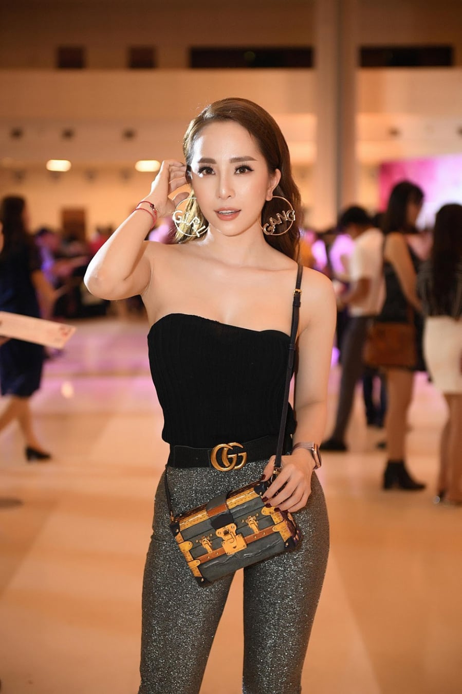 Nhan sắc của Quỳnh Nga ở thời điểm hiện tai, sau khi ly hôn chồng được nhận xét đẹp và sắc sảo hơn.    