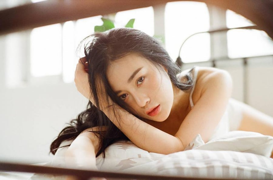 Các diễn viên Anh Dũng, Trung Cuchin, Bảo Thanh đều vào bình luận khen Phương Oanh quá đẹp.    