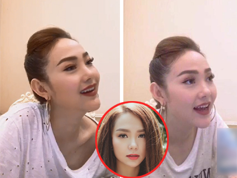 Ở góc nghiêng, người hâm mộ thậm chí khó có thể nhận ra Minh Hằng.    