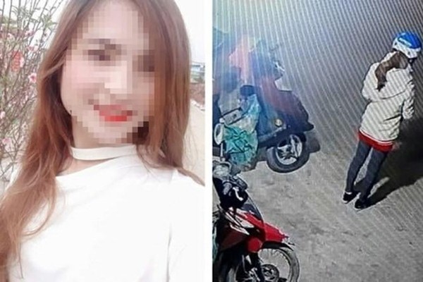 Nữ sinh D. trước thời điểm bị sát hại.