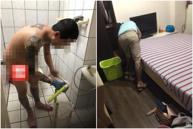 Người vợ mang thai được chồng chăm sóc từng 