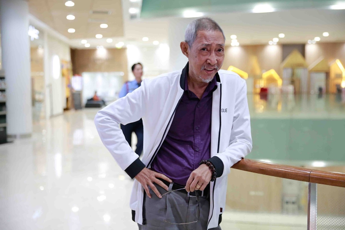 Nghệ sĩ Lê Bình dự buổi ra mắt bộ phim 'Táo quậy' cuối tháng 1/2019.    