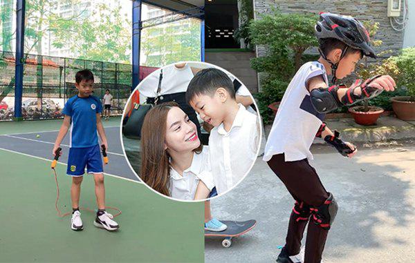 Ngoài khả năng nói tiếng anh Subeo còn chơi thể thao rất giỏi.