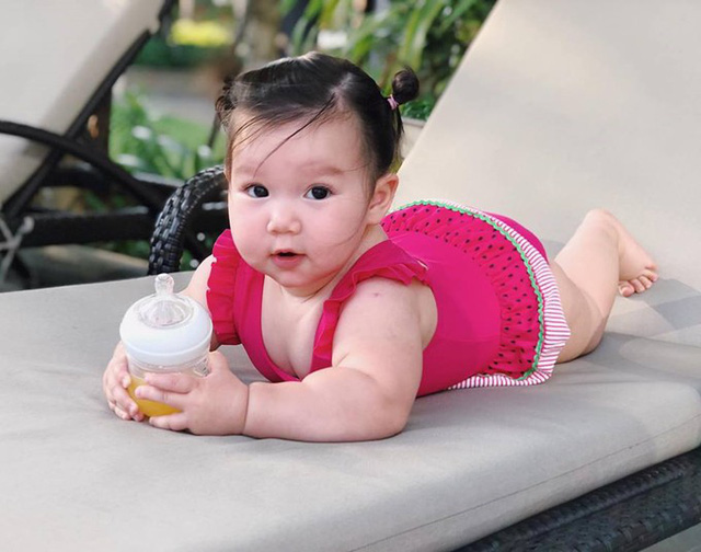 Con gái của Hà Anh xinh như thiên thần