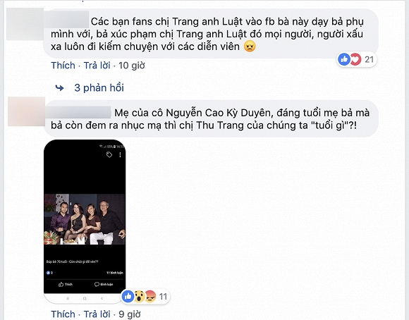Nhiều cư dân mạng bất bình thay cho Thu Trang và chỉ trích cách ứng xử của Lương Hoàng Anh    