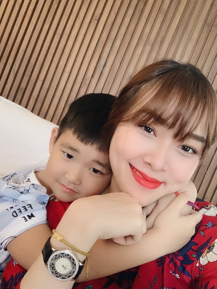 Với cô cậu con trai nhỏ chính là động lực 