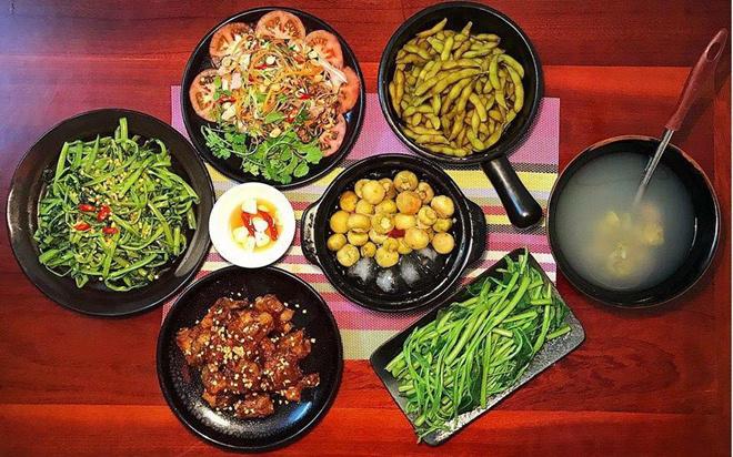 Một mâm cơm ngon bổ đẹp chưa từng thấy