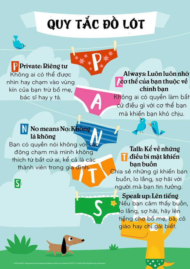Nguyên tắc quần lót mẹ cần biết để bảo vệ bé yêu