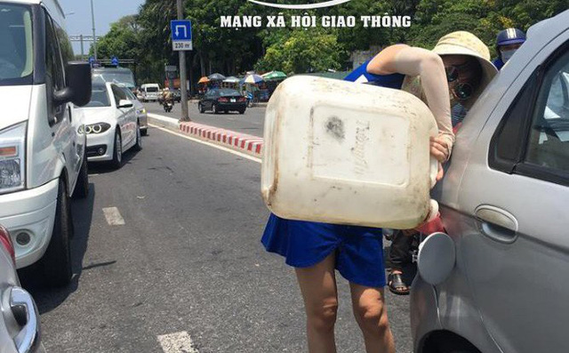 Hình ảnh gây tranh cãi trên mạng xã hội.